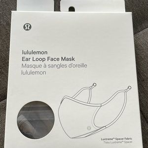 Lululemon ear loop face mask